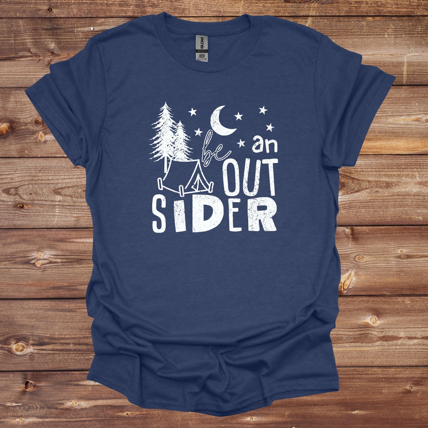 Camping T-Shirt - Be An Outsider