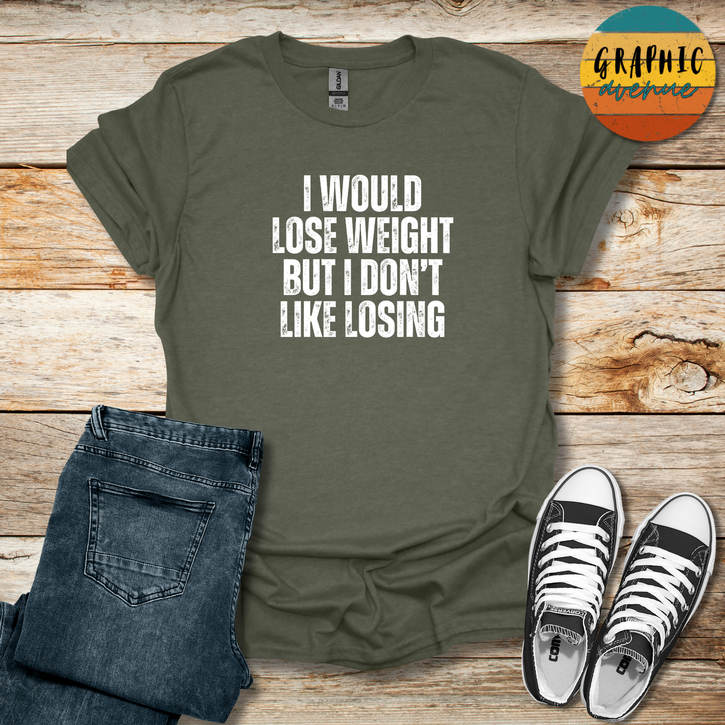 I Would Lose Weight Tee - Sayings Tee - 10 Colors Available