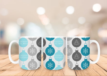 Christmas 15oz Coffee Mug - 15 Designs to Choose From 15oz Coffee Mug Graphic Avenue Ornaments 